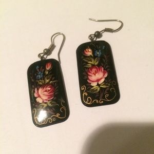 Handpainted earrings